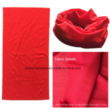 OEM Produce Customized Design Printed One Color Dyed Polyester Microfiber Outdoor Sports Seamless Bandana